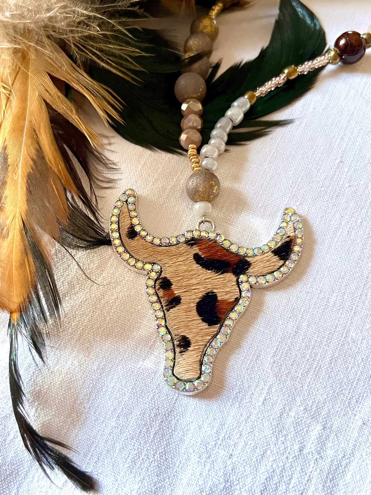 Buffalo Terre des sables – Collier mi long Arastuce