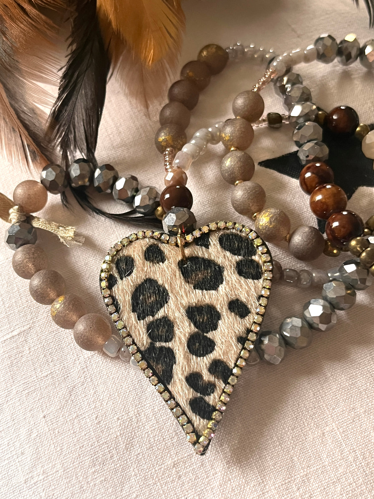 Buffalo Coeur Arizona – Collier mi long Arastuce