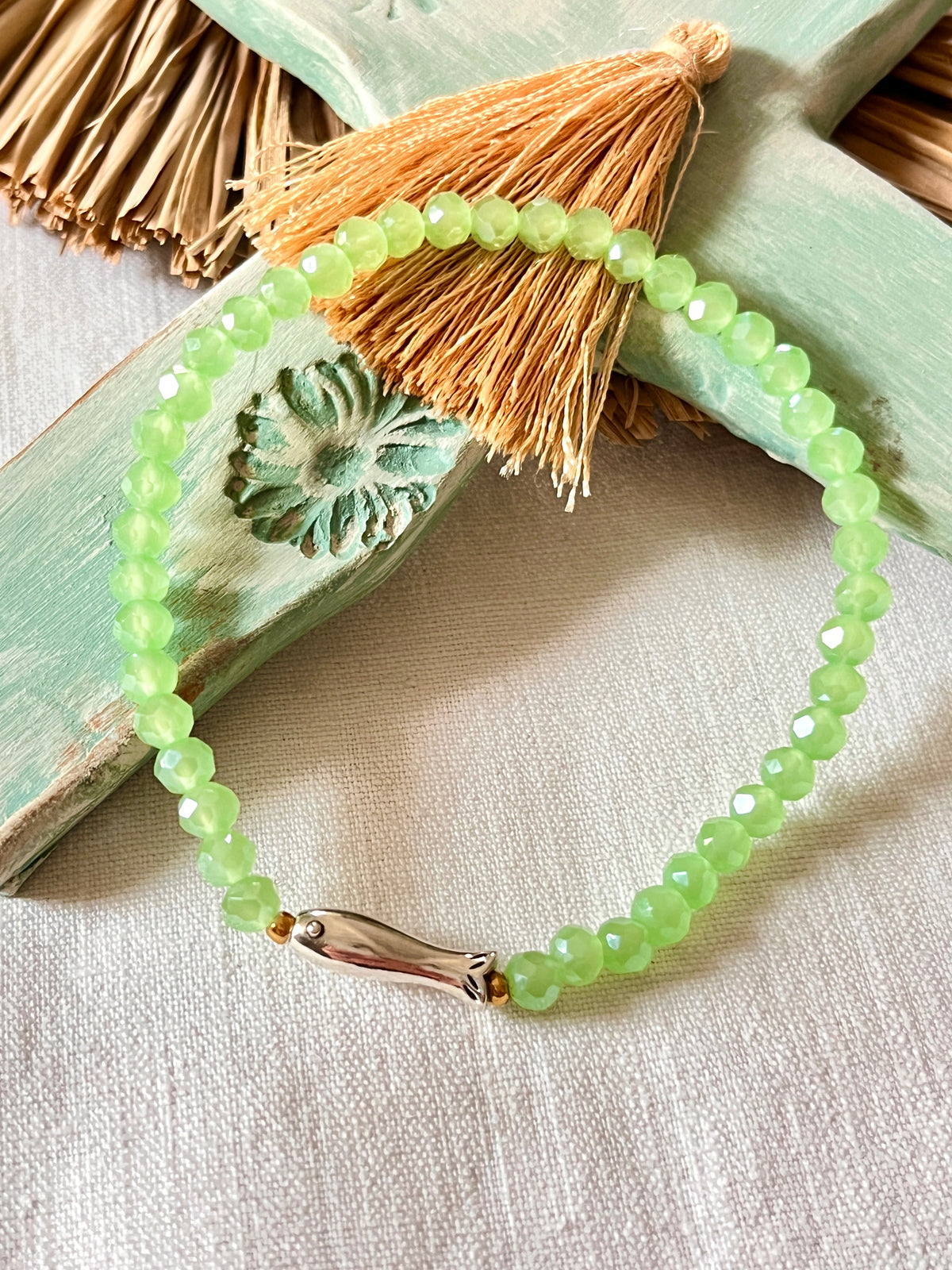 Bloom – Bracelet - perles anciennes de chapelet (Copie) Arastuce