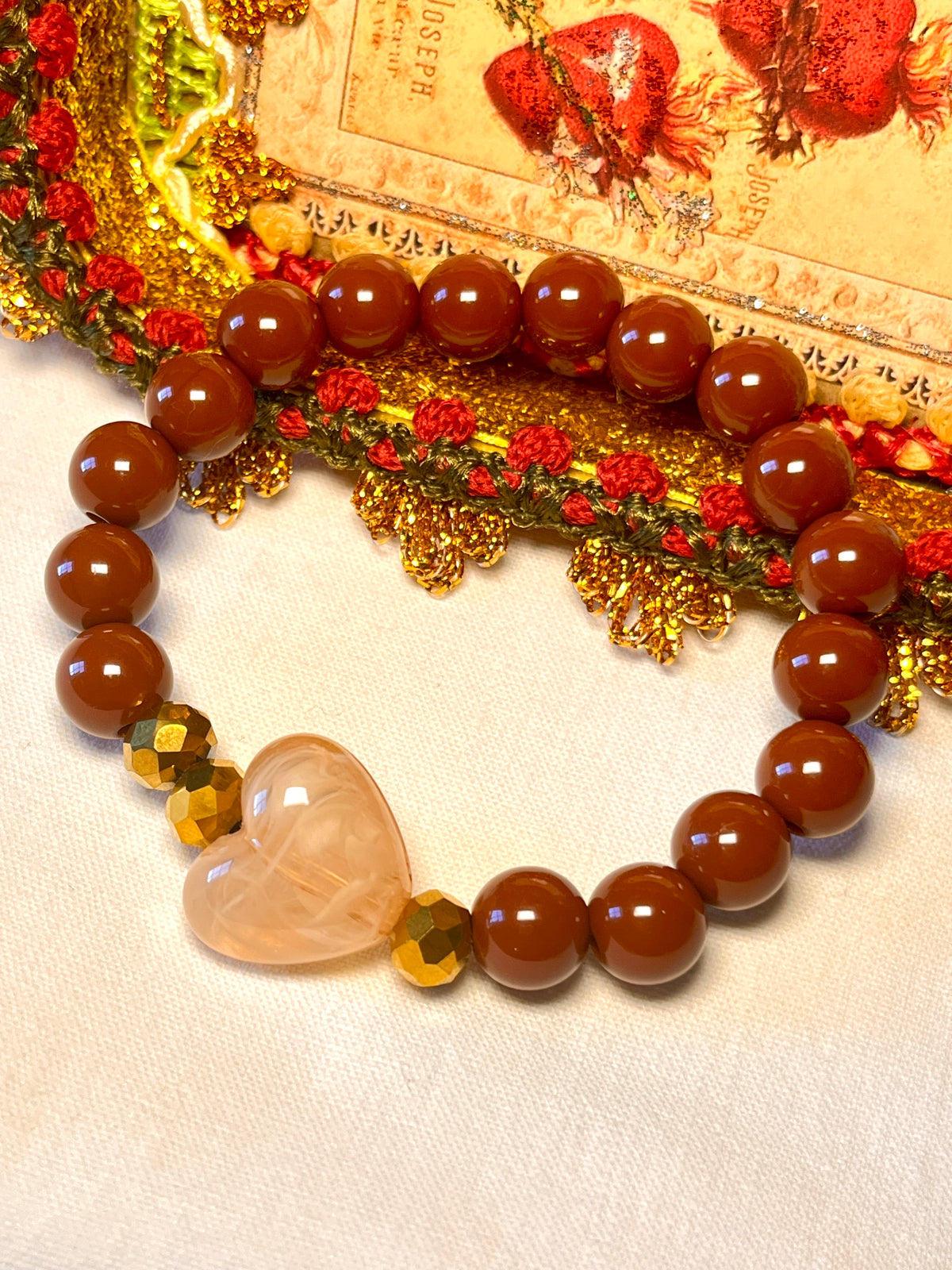 Coeur Complice - Bracelet coeur gourmand Arastuce