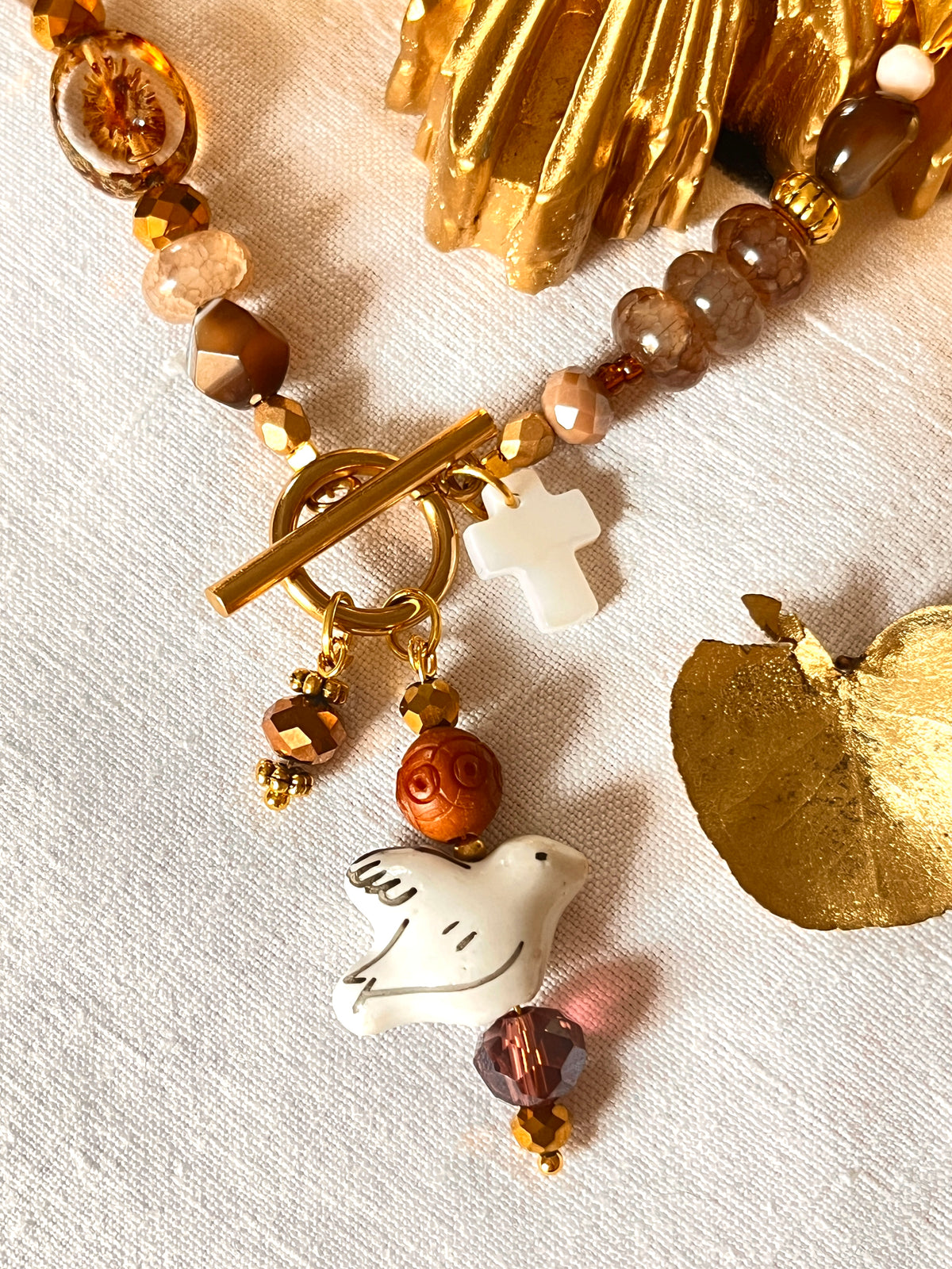 Céleste - collier - cham's Ma boutique