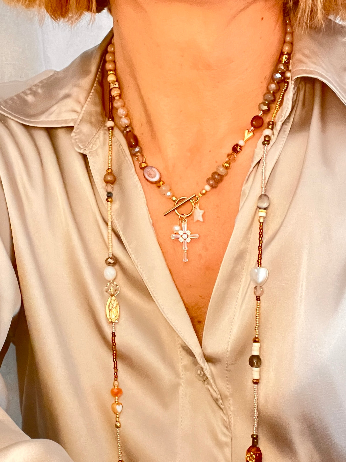 Élia - collier - charm's Ma boutique