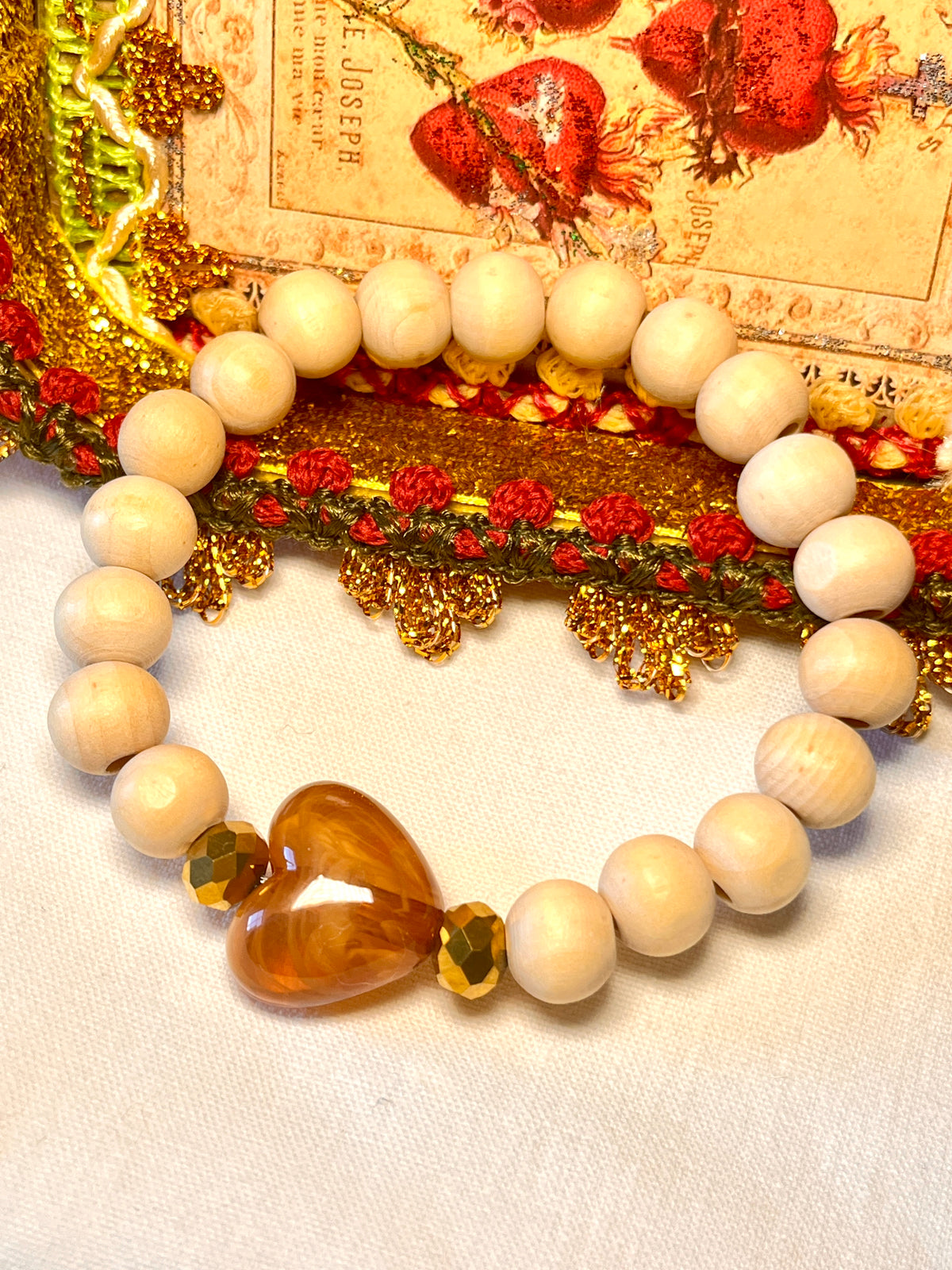 Coeur Complice - Bracelet coeur gourmand Arastuce